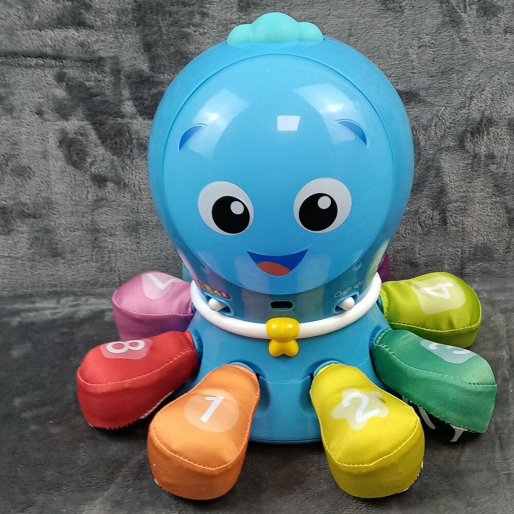 Baby Einstein Go Opus Go 4 in 1 Crawl Chase Musical Learning Toy Octopus Works